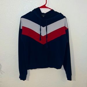 cropped hoodie size M